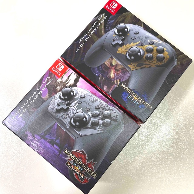 Switch プロコン モンスターハンターライズエディション モンハン ...