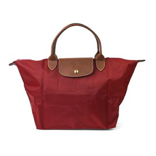 ロンシャン(LONGCHAMP)の新品 ロンシャン LONGCHAMP ハンドバッグ ル プリアージュ トップハンドルバッグ Mサイズ レッド(ハンドバッグ)