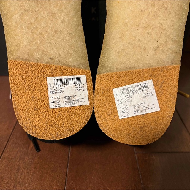 Clarks - [未使用] CLARKS WALLABEE ワラビー 希少 黒 ️の通販 by capitaaaaaa's shop