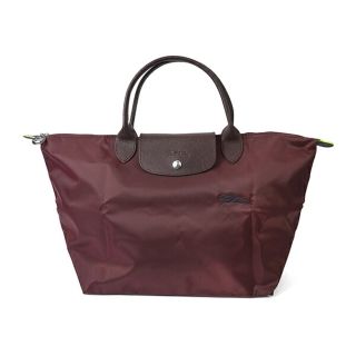 ロンシャン(LONGCHAMP)の新品 ロンシャン LONGCHAMP ハンドバッグ ル プリアージュ グリーン トップハンドルバッグ Mサイズ バーガンディ(ハンドバッグ)