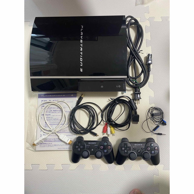 PlayStation3(プレイステーション3)のプレイステーション3 CECHH00 40GB PS2非対応モデル エンタメ/ホビーのゲームソフト/ゲーム機本体(家庭用ゲーム機本体)の商品写真