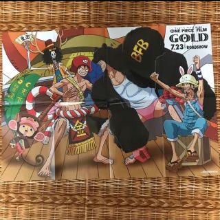 ワンピース(ONE PIECE)の【新品未使用】 ワンピース フィルムゴールド 両面ポスター 金太郎バージョン(ポスター)