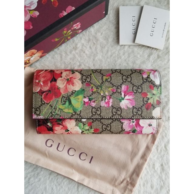 ネット限定】 Blooms GG グッチ GUCCI - Gucci ブルームス 長財布