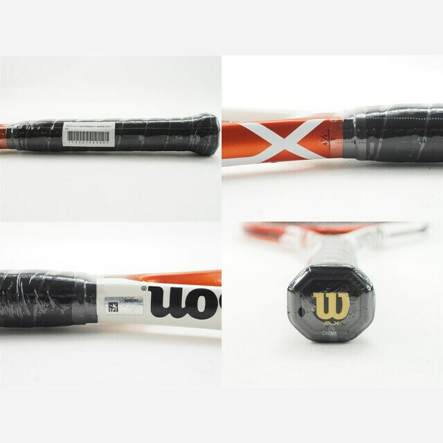 テニスラケット ウィルソン ツアー BLX 105 オレンジ×ホワイト 2011年モデル (G2)WILSON TOUR BLX 105 (ORANGE×WHITE) 2011