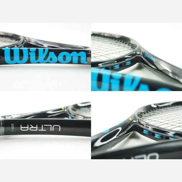 wilson(ウィルソン)の中古 テニスラケット ウィルソン ウルトラ 100 カウンターベール ブラック エディション 2018年モデル (G2)WILSON ULTRA 100 CV Black Edition 2018 スポーツ/アウトドアのテニス(ラケット)の商品写真