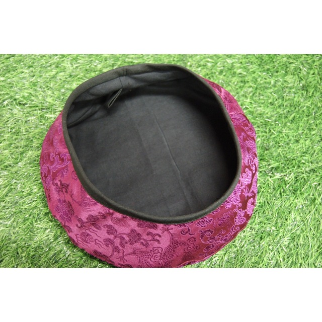 龍チャイナ　ベレー帽:パープル レディースの帽子(ハンチング/ベレー帽)の商品写真