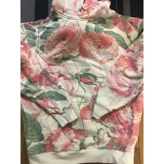 キス(KITH)のKith Peony Print Hoodie Pink(パーカー)