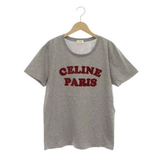 セリーヌ(celine)のセリーヌ CELINE フロックロゴTシャツ 2X3097041 M グレー(Tシャツ(半袖/袖なし))