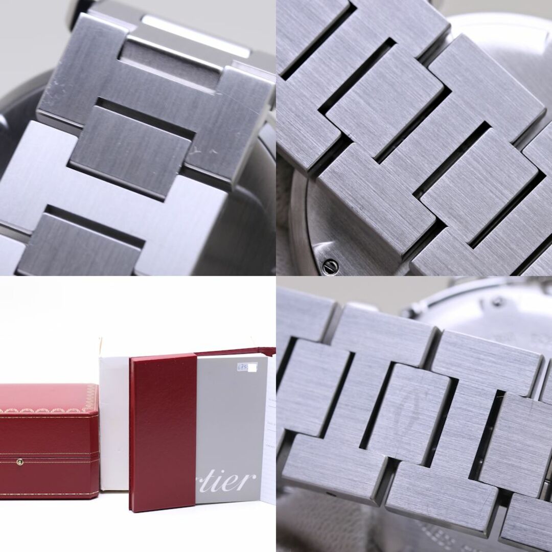 カルティエ・パシャ CARTIER パシャC W31043M7 旧カレンダー デイト ユニセックス ステンレススチール メンズ / 38516【腕時計】