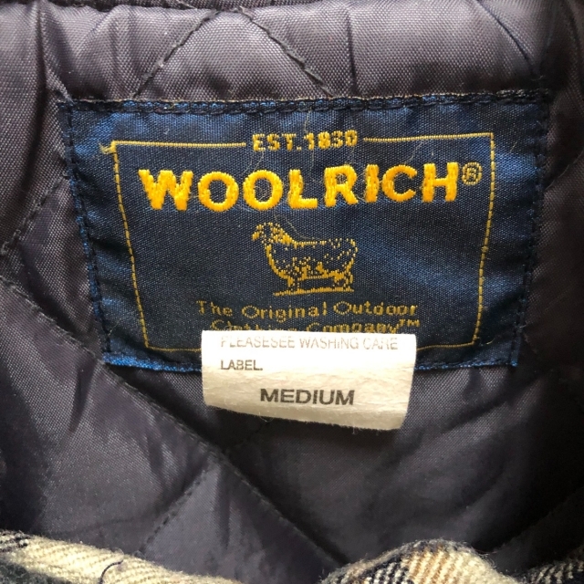 WOOLRICH(ウールリッチ)の□□WOOLRICH ウールリッチ メンズ ブルゾン 中綿ブルゾン SIZE M 2W5-9414 マルチカラー メンズのジャケット/アウター(その他)の商品写真