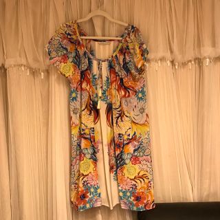 ツモリチサト(TSUMORI CHISATO)のツモリチサト   シルクワンピース(ひざ丈ワンピース)