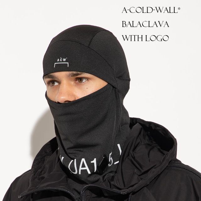 【完売品】 A-COLD-WALL* Balaclava with logo