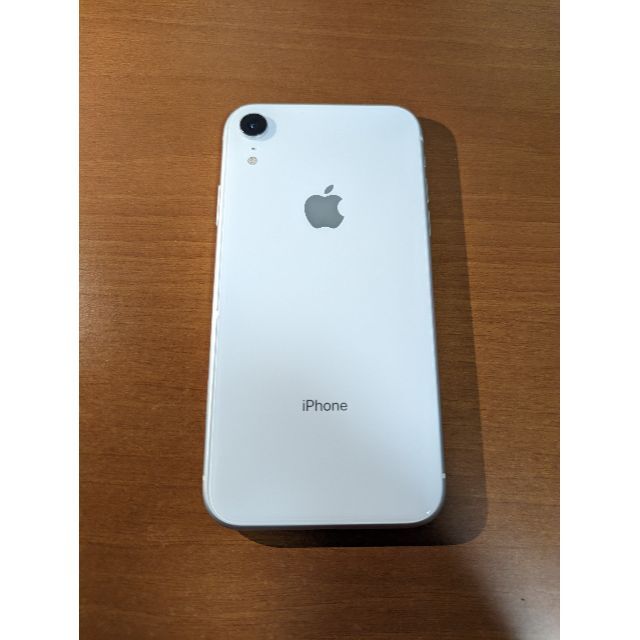 【美品】iPhone XR ホワイト 64GB