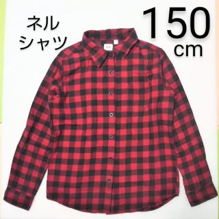 ユニクロ(UNIQLO)のネルシャツ 赤チェック(Tシャツ/カットソー)