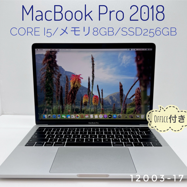 超歓迎された Mac (Apple) - MacBook Pro2018 SSD256GB Office2021付き
