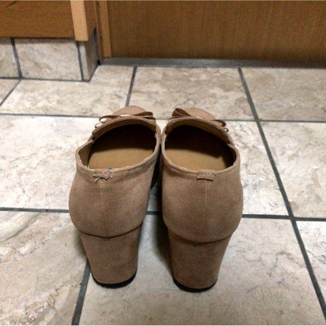 ✴︎破格✴︎スウェードリボンパンプス レディースの靴/シューズ(ハイヒール/パンプス)の商品写真