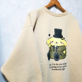 サンリオ(サンリオ)のSANRIO　ポムポムプリン　新品　裏起毛　トレーナー　4L(トレーナー/スウェット)