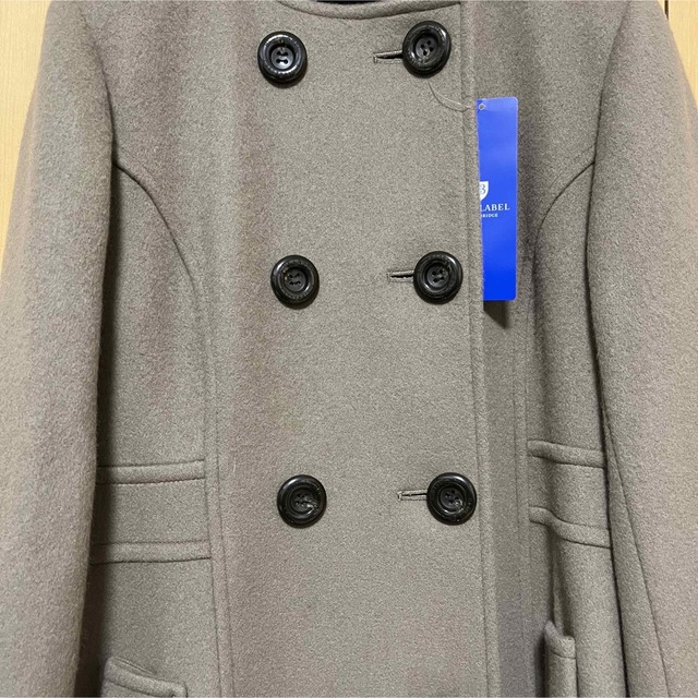 新品◎クレストブリッジ エアリーウールビーバーノーカラーコート