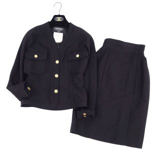 シャネル スーツ(レディース)（ウール）の通販 79点 | CHANELの