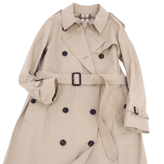 BURBERRY(バーバリー)の極美品 バーバリー BURBERRY コート THE WESTMINSTER ウエストミンスター トレンチコート アウター レディース UK12 US10 IT44(XL相当) ベージュ レディースのジャケット/アウター(トレンチコート)の商品写真