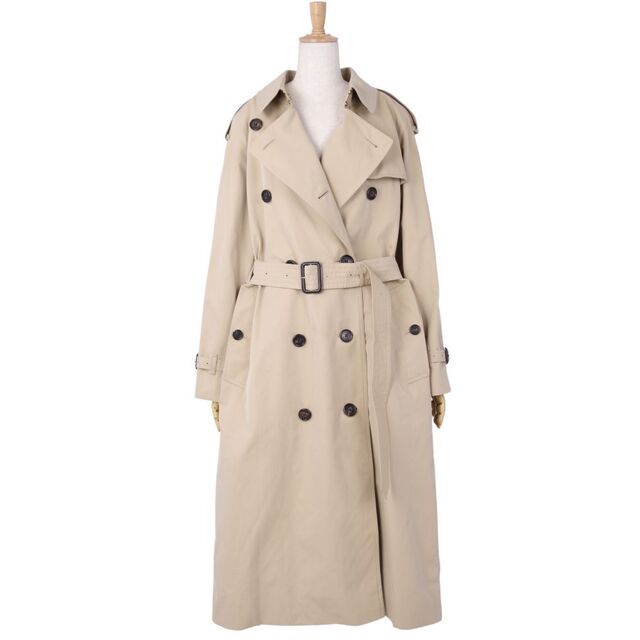 BURBERRY(バーバリー)の極美品 バーバリー BURBERRY コート THE WESTMINSTER ウエストミンスター トレンチコート アウター レディース UK12 US10 IT44(XL相当) ベージュ レディースのジャケット/アウター(トレンチコート)の商品写真