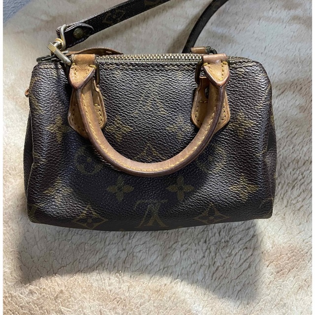 LOUIS VUITTON(ルイヴィトン)のお値下げしました！ルイヴィトン　モノグラム　ミニスピーディー レディースのバッグ(ショルダーバッグ)の商品写真