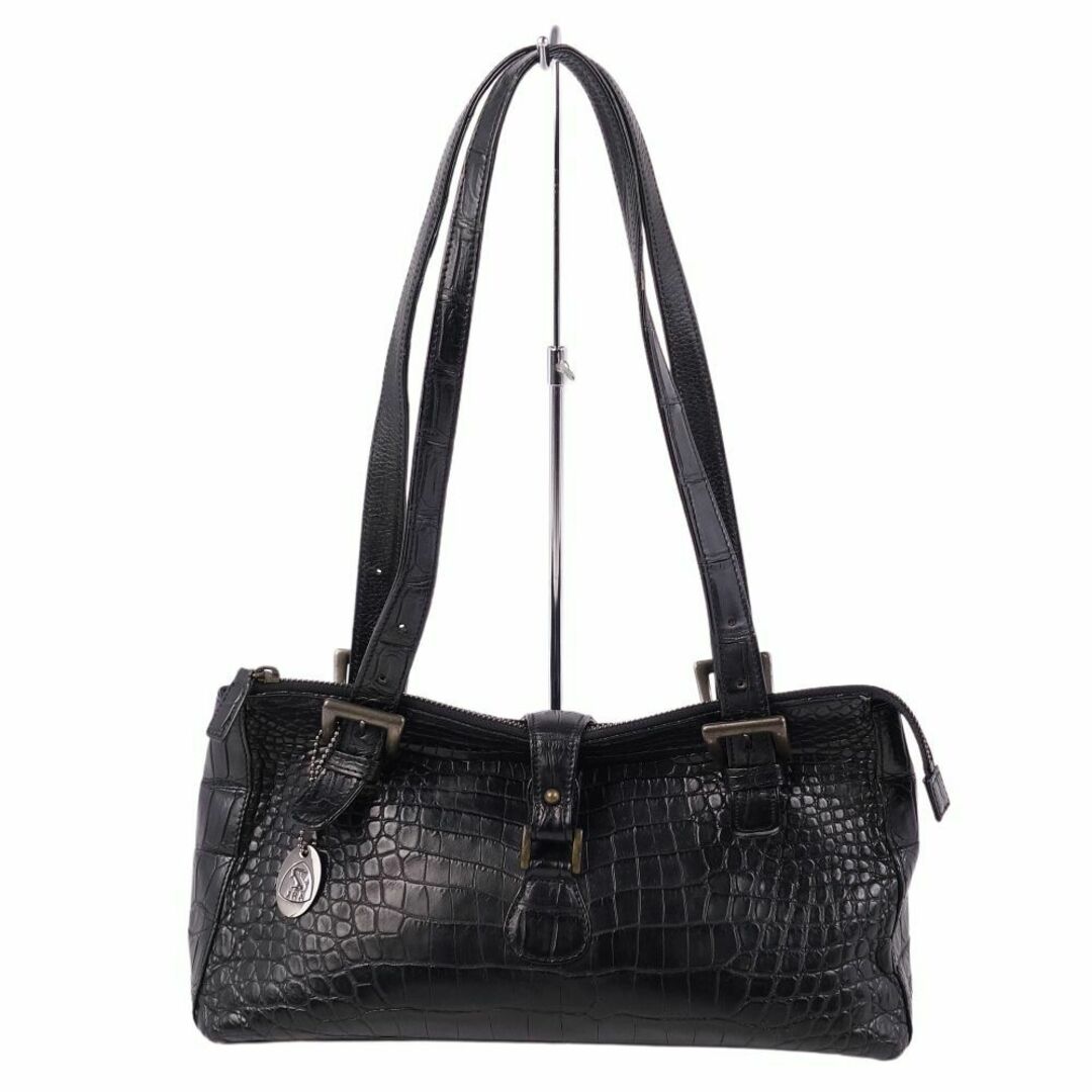 美品 クロコダイル CROCODILE JRA バッグ ショルダーバッグ 美品 クロコダイル CROCODILE JRA バッグ ショルダーバッグ
