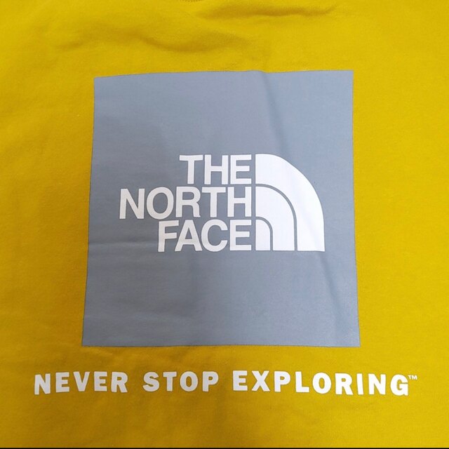 THE NORTH FACE(ザノースフェイス)のTHE NORTH FACE イエロー 海外Ｌサイズ/日本XL相当 メンズのトップス(Tシャツ/カットソー(七分/長袖))の商品写真