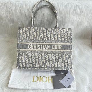 ディオール(Christian Dior) トートバッグ(レディース)(グレー/灰色系 ...