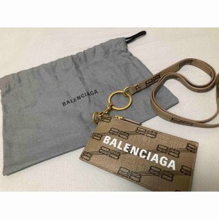 バレンシアガ(Balenciaga)のバレンシアガ キーリング付きカードケース(コインケース/小銭入れ)