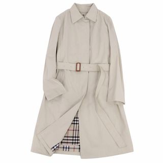 バーバリー(BURBERRY)の美品 バーバリー ロンドン BURBERRY LONDON コート ステンカラーコート バルマカーンコート レディース ライナー アウター 40(M相当) ベージュ(その他)