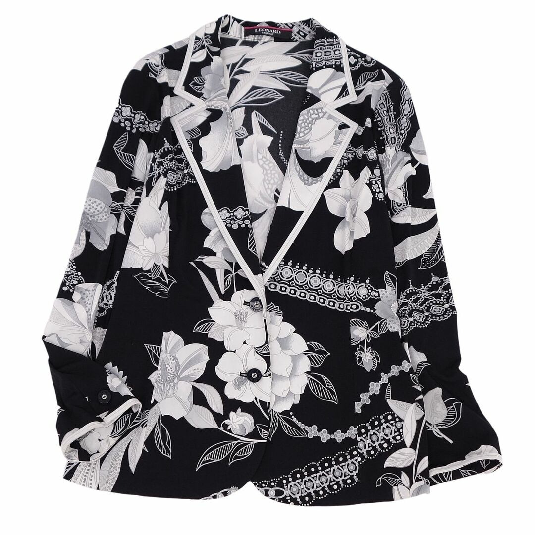 LEONARD - 美品 レオナール LEONARD FASHION ジャケット ジャージー