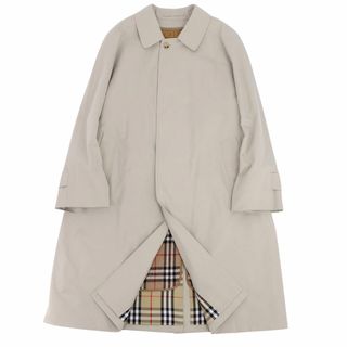 バーバリー(BURBERRY)の美品 バーバリー ロンドン BURBERRY LONDON コート ステンカラーコート バルマカーンコート メンズ ライナー アウター 92-170(M相当) ベージュ(ステンカラーコート)