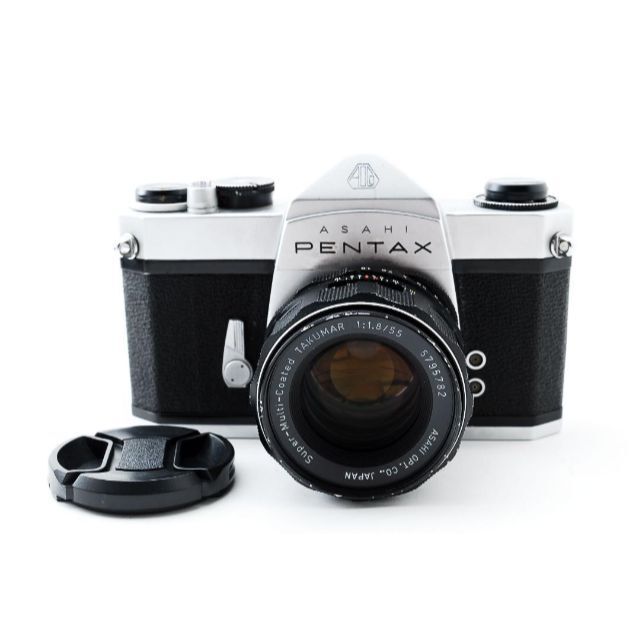 PENTAX(ペンタックス)の◇完動品◇ PENTAX SL シルバー タクマー 55mm F1.8 S055 スマホ/家電/カメラのカメラ(フィルムカメラ)の商品写真