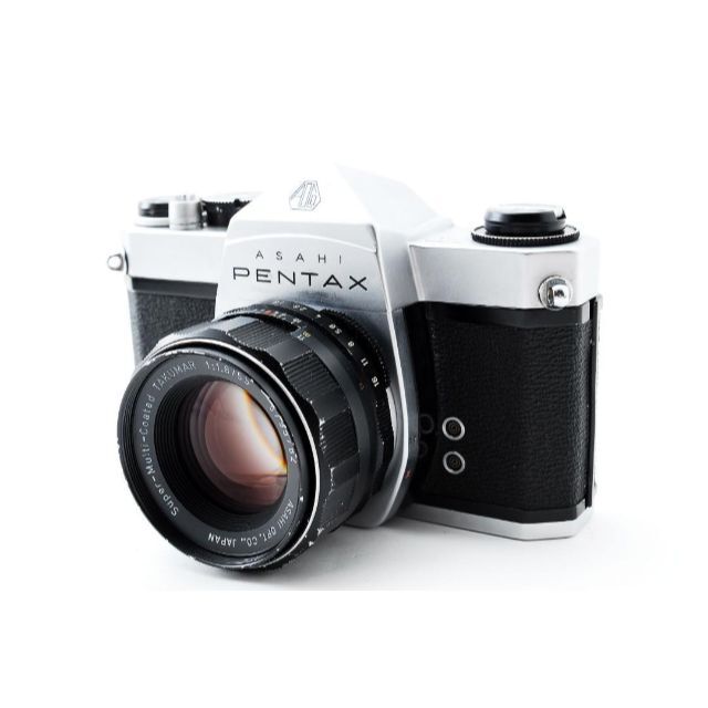 PENTAX(ペンタックス)の◇完動品◇ PENTAX SL シルバー タクマー 55mm F1.8 S055 スマホ/家電/カメラのカメラ(フィルムカメラ)の商品写真