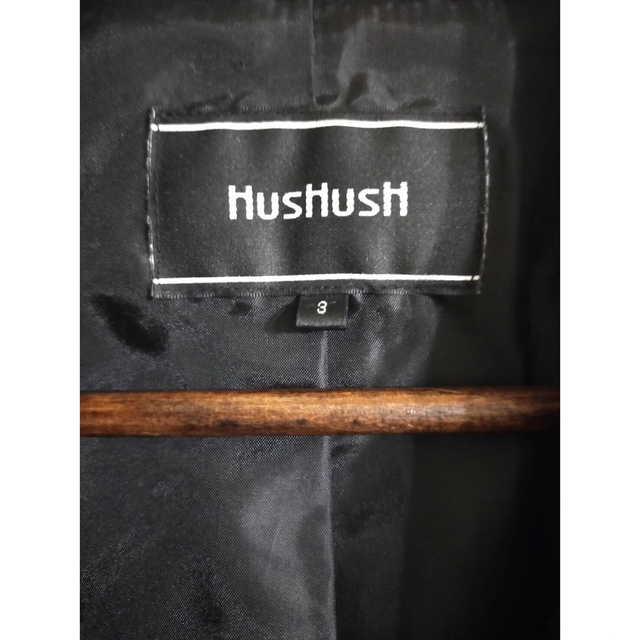 HusHush(ハッシュアッシュ)の試着のみ　HUSHUSH トレンチコート　 レディースのジャケット/アウター(トレンチコート)の商品写真