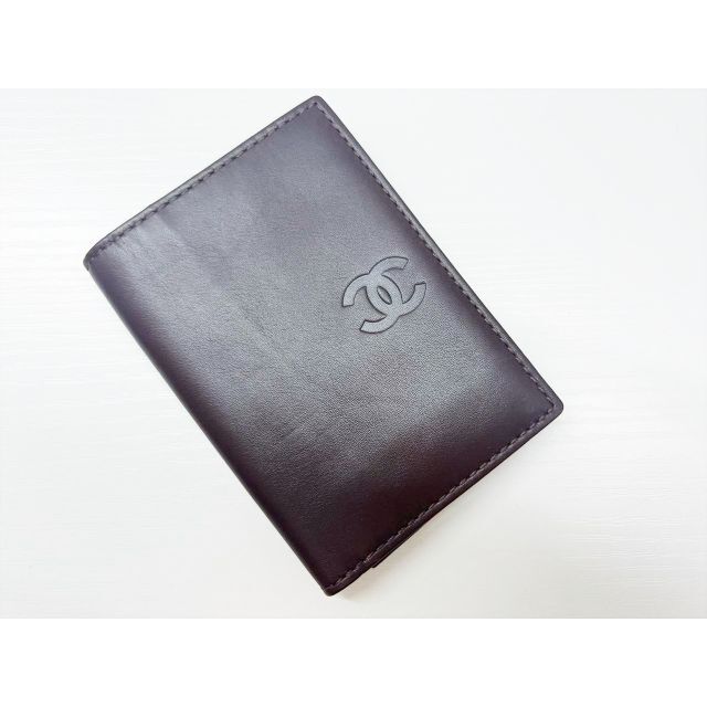 CHANEL - 良好品　CHANEL　シャネル　ココマーク　カードケース　パスケース　ブラウン