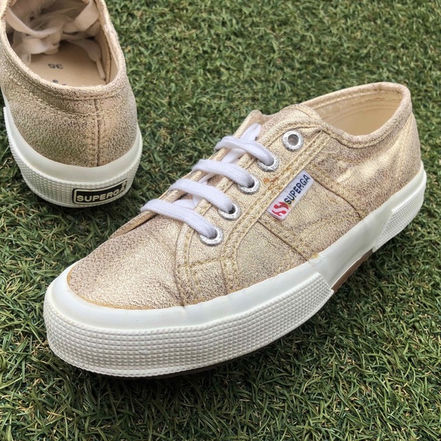 美品35 SUPERGA スペルガ 2750 LAMEW HT674 1