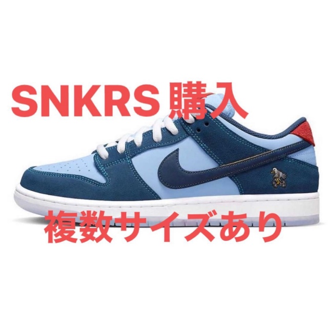 NIKE(ナイキ)のWhySoSad NikeSB Dunk Low ワイソーサッド ナイキ SB メンズの靴/シューズ(スニーカー)の商品写真