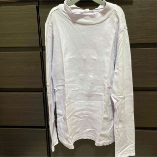 キッズ　160  女の子　トップス薄紫(Tシャツ/カットソー)