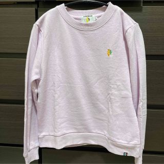 キッズ　150  女の子　トレーナー紫(Tシャツ/カットソー)