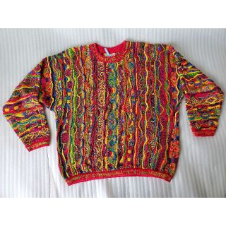 クージー(COOGI)のクージーCOOGI3D編みセータークリーニング済菅田北野マーセライズドコットン(ニット/セーター)