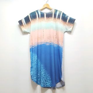 ポールスミス(Paul Smith)の★日本製 Paul Smith 転写 プルオーバー ワンピース(ひざ丈ワンピース)