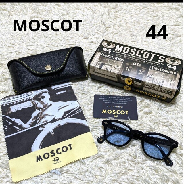 moscot miltzen 44 black(グレーカラーレンズ付) | www