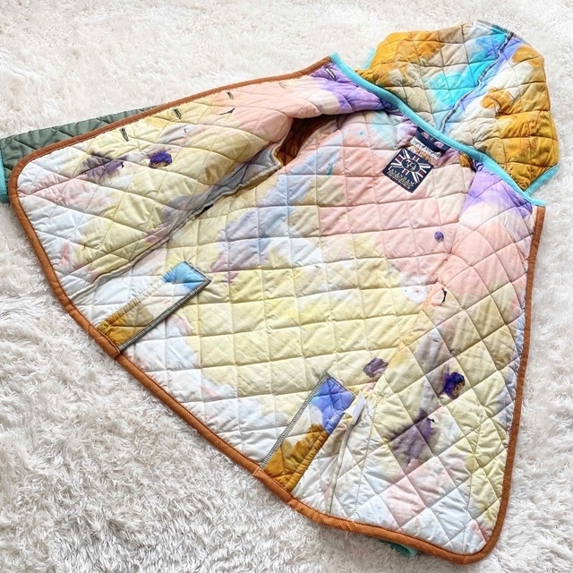 マルチボーダーシリーズ LAVENHAM× ツモリチサト キルティングコート