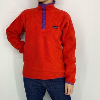 パタゴニア(patagonia)の古着 80~90年代 パタゴニア Patagonia スナップT 三角タグ フリースプルオーバー カナダ製 レディースL ヴィンテージ /eaa294950(その他)