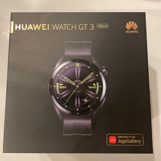 ファーウェイ(HUAWEI)の【美品】HUAWEI WATCH GT3 46mm(腕時計(デジタル))