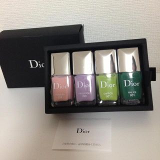 クリスチャンディオール(Christian Dior)の新品クリスチャンディオールネイルコフレ(その他)