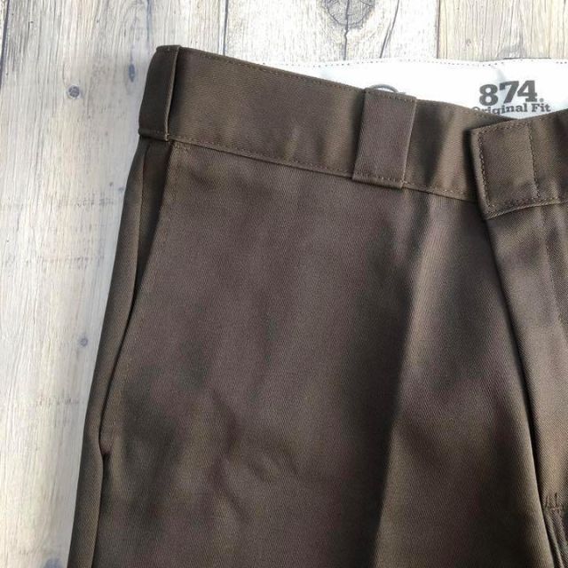 Dickies(ディッキーズ)の【新品】32×32 ダークブラウン ディッキーズ 874 ワークパンツ メンズのパンツ(ワークパンツ/カーゴパンツ)の商品写真