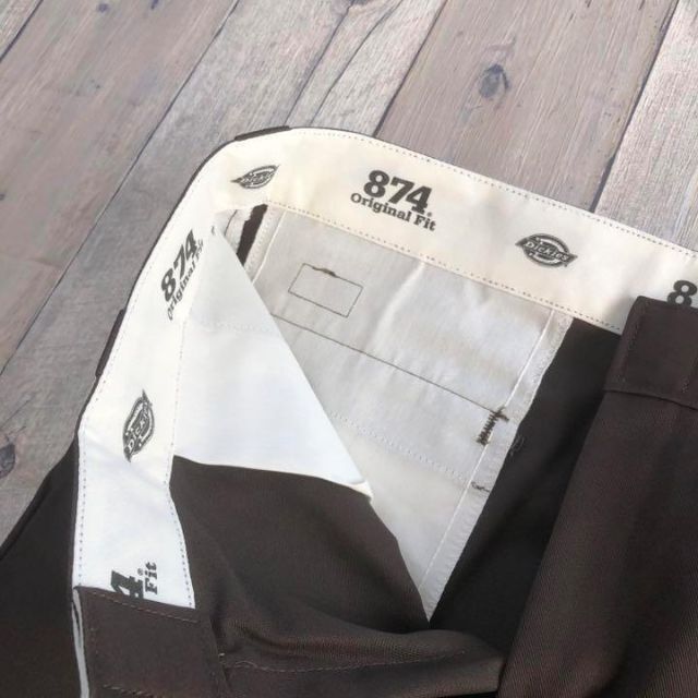 Dickies(ディッキーズ)の【新品】32×32 ダークブラウン ディッキーズ 874 ワークパンツ メンズのパンツ(ワークパンツ/カーゴパンツ)の商品写真